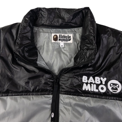 Vintage Bape Baby Milo Zip Up Puffer Jacket Size M