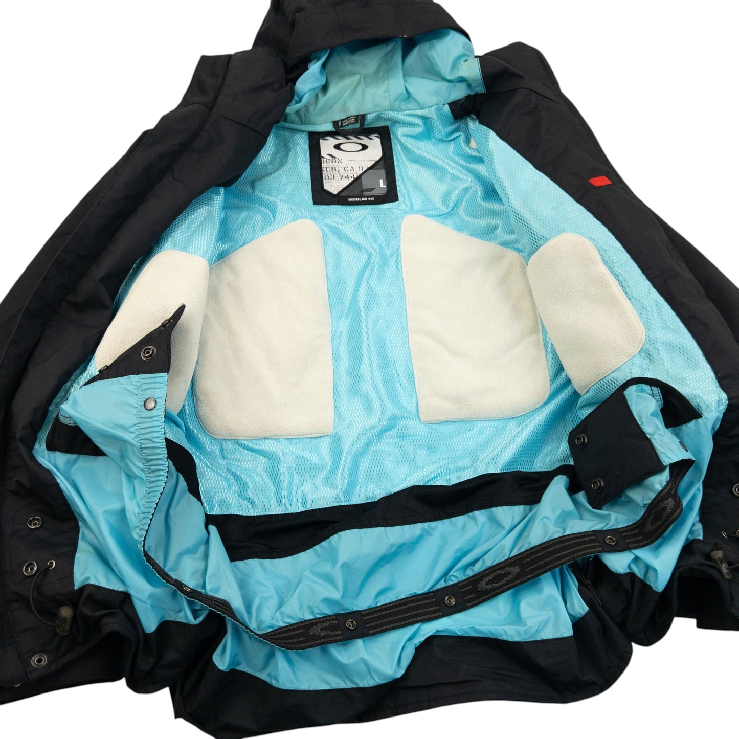 Vintage 2000s Oakley Zip Up Snowboarding Jacket Size M | Medium, Black