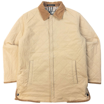 Vintage 2000s Burberry Nova Check Reversible Quilted Jacket Size S | Small, Beige, Nova Check