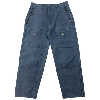 Vintage 2000s Ralph Lauren Polo Jeans Zip Cuff Trousers Size W31 | W31, Grey