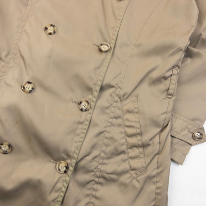 Vintage 2000s Prada Trench Jacket Womens Size S | Small, Beige