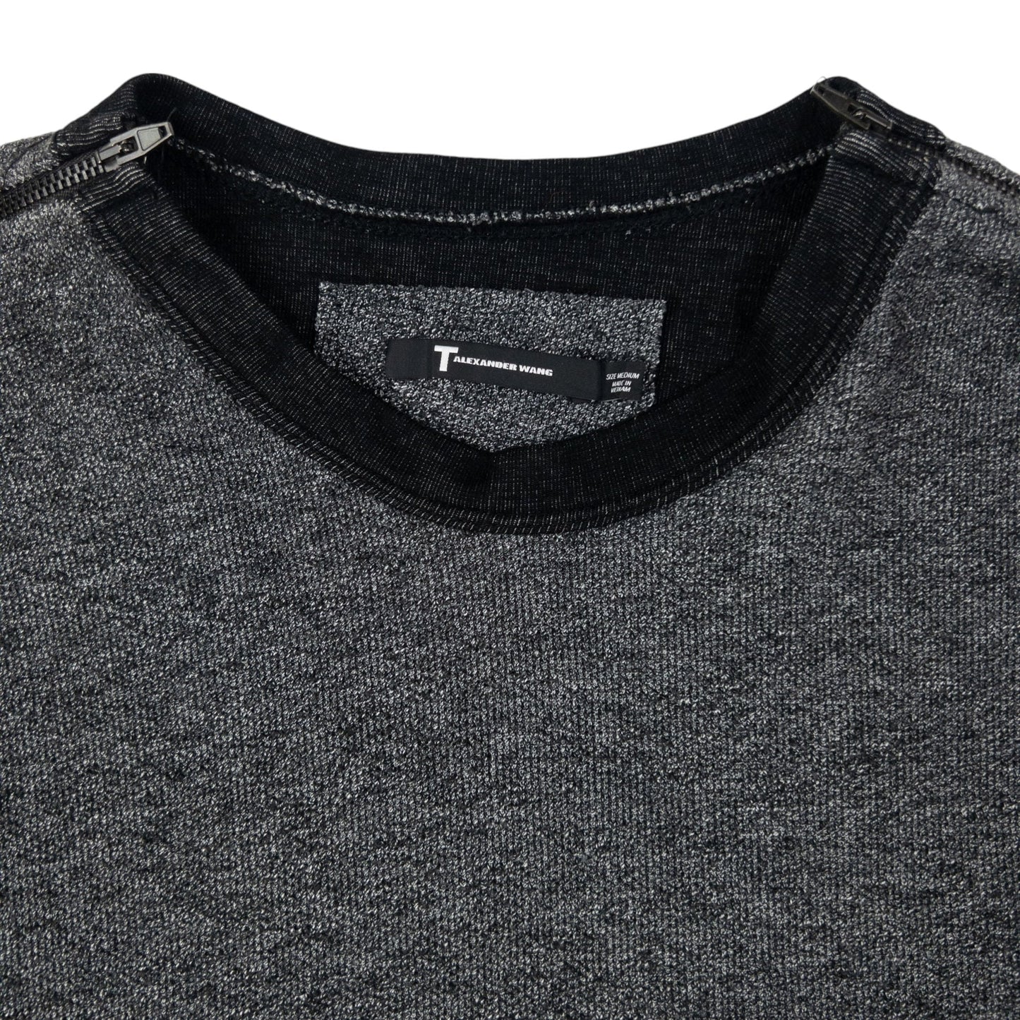 Vintage T By Alexander Wang Full Zip Sleeve Jumper Size M