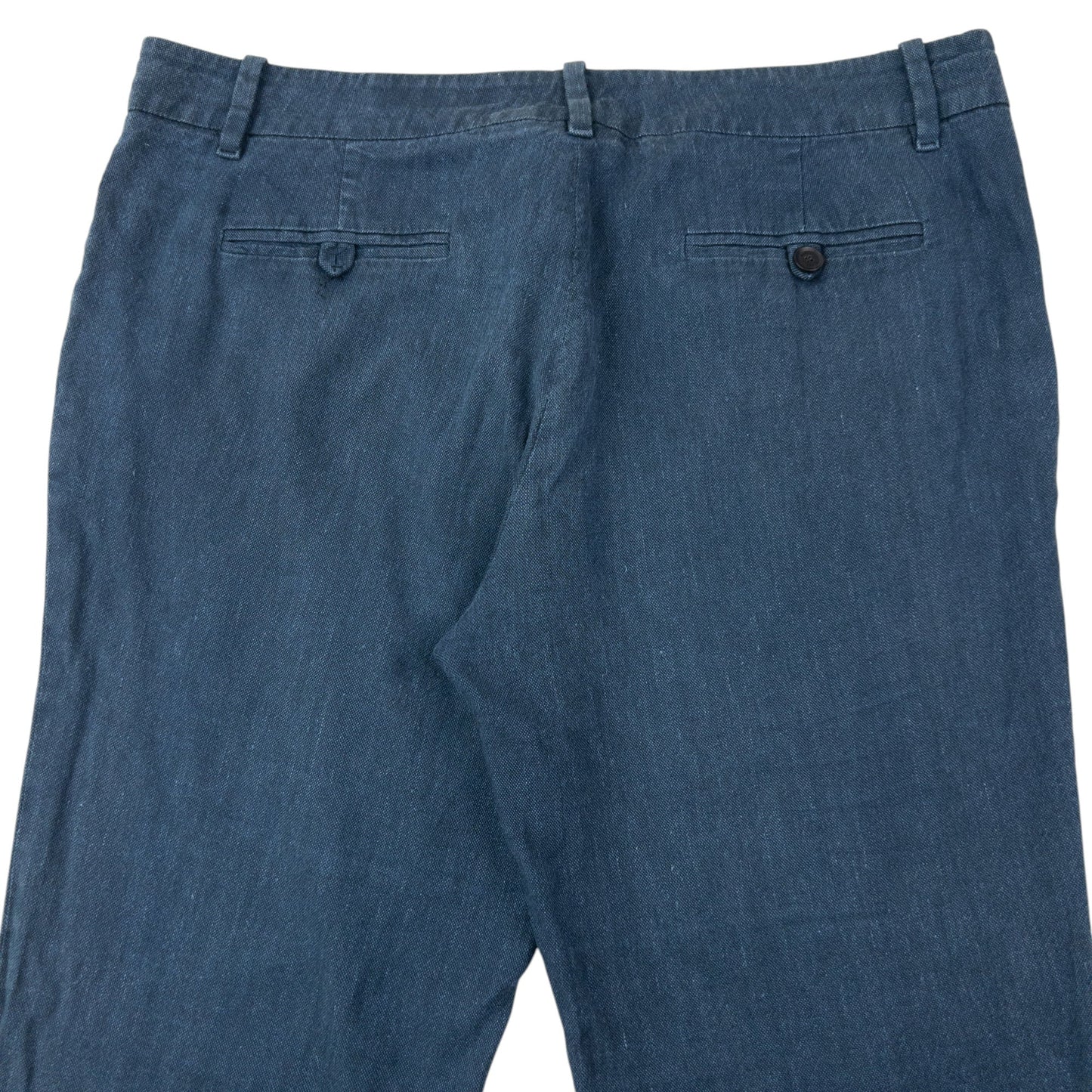 Vintage 2000s Gucci Linen Trousers Size W35 | W35, Navy