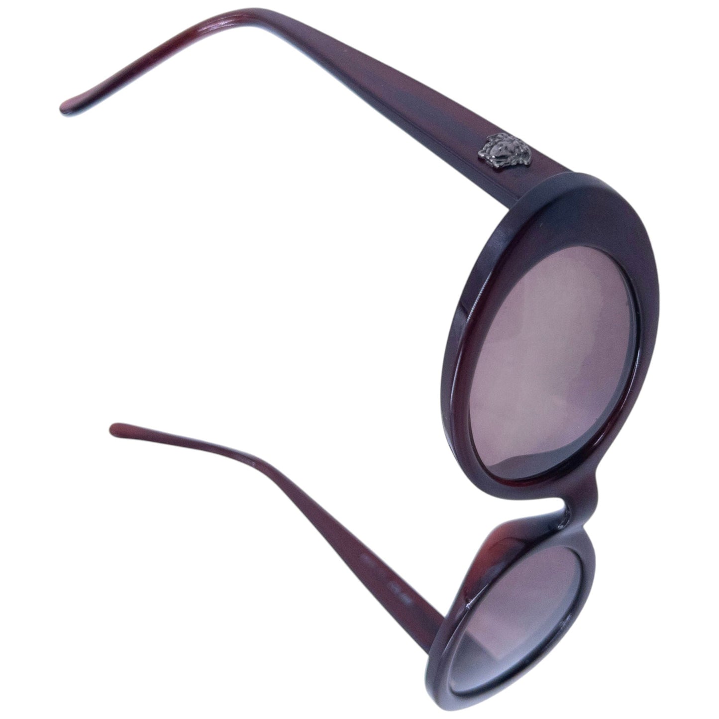 Vintage 1996 Gianni Versace Medusa Sunglasses | O/S, Brown