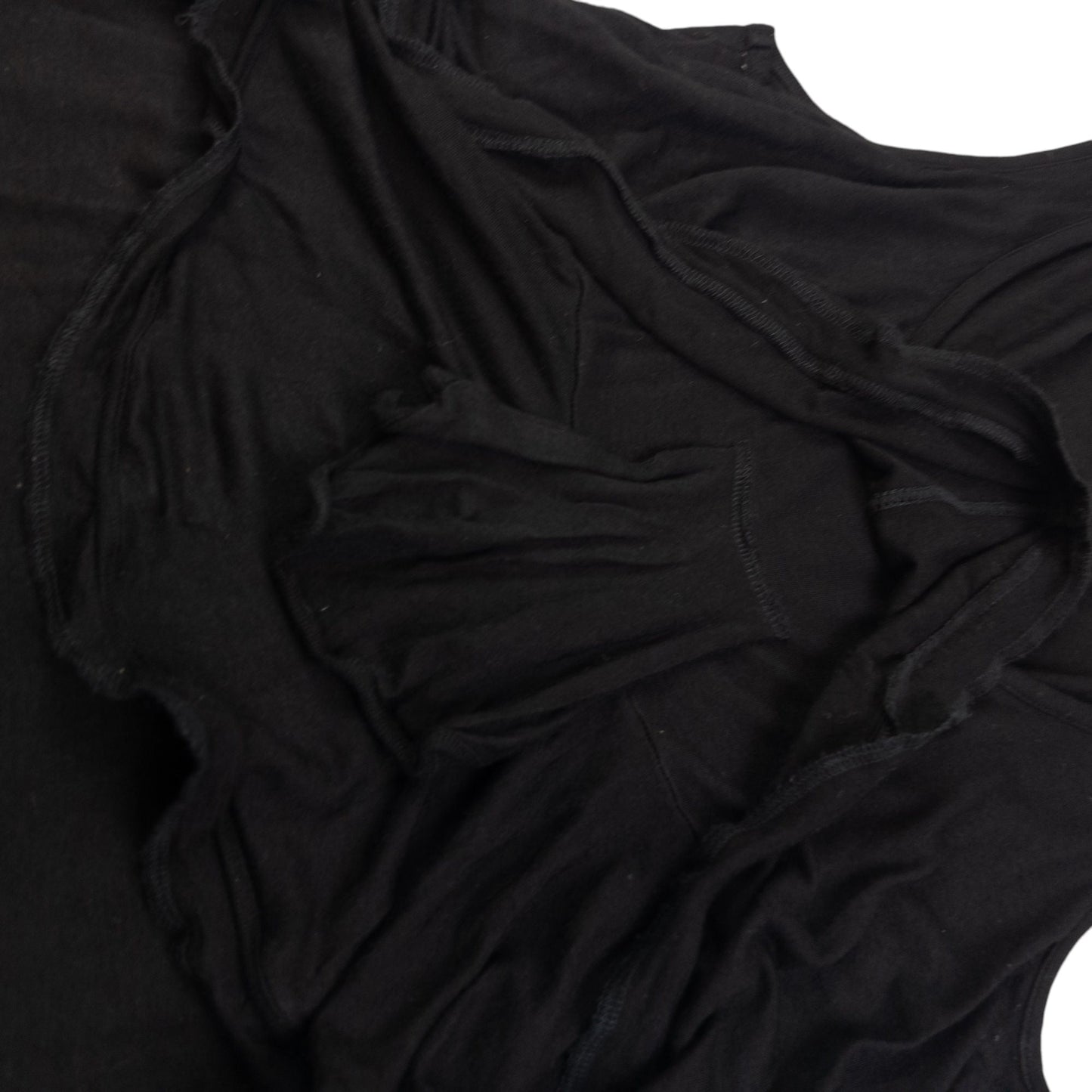 Vintage Cabane De Zucca By Issey Miyake Layered Flounce Top Womens Size S