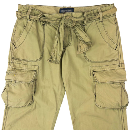 Vintage Ralph Lauren Polo Jeans Roll-Up Cargo Trousers Size W33