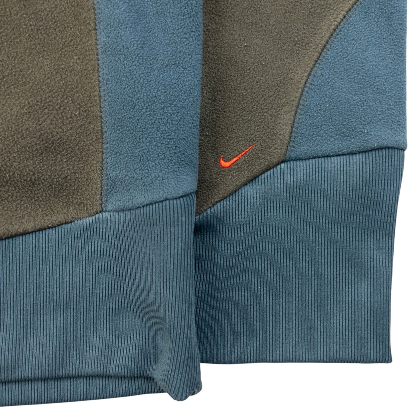 Vintage 2000s Nike Zip Up Fleece Jacket Size S | Small, Multicoloured
