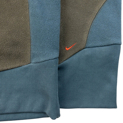 Vintage 2000s Nike Zip Up Fleece Jacket Size S | Small, Multicoloured