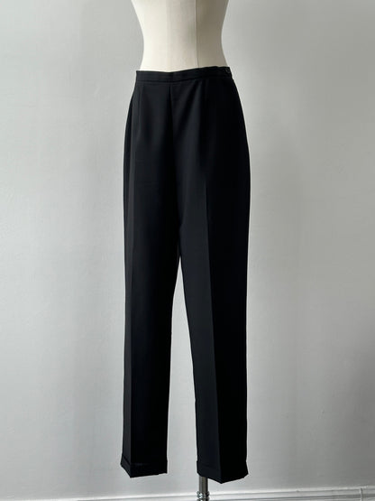 Max Mara 1990s Lightweight Tapered Tailored Trousers - W28