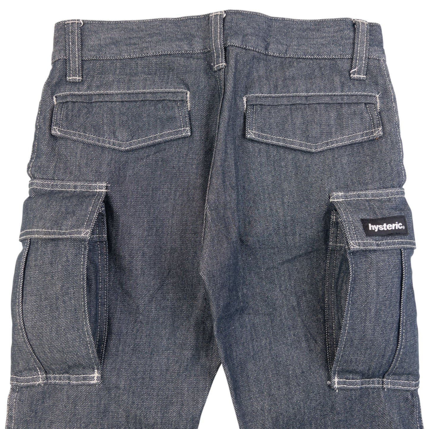 Vintage 90s Hysteric Glamour Buckle Cuff Denim Jeans Size W27 | W27, Grey