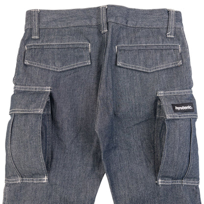 Vintage 90s Hysteric Glamour Buckle Cuff Denim Jeans Size W27 | W27, Grey