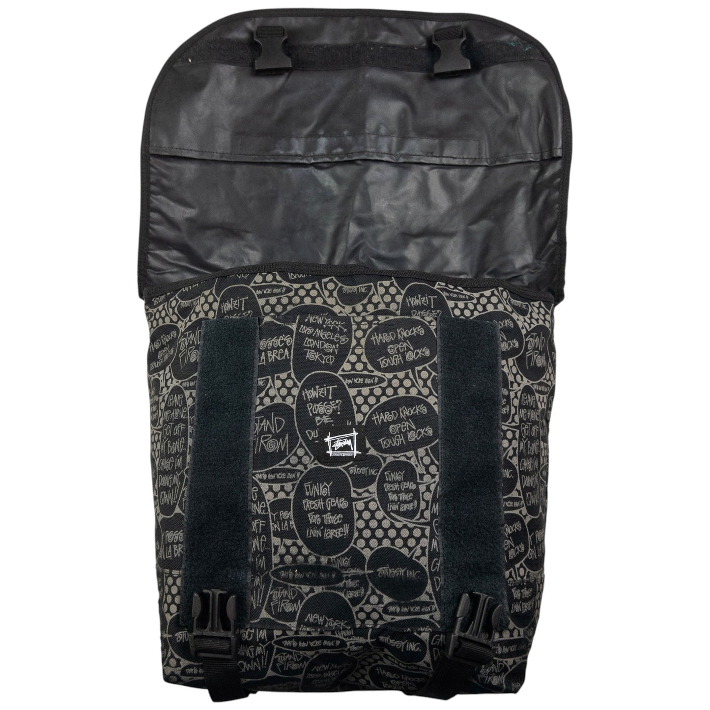 Vintage Stussy Speech Bubble Crossbody Bag