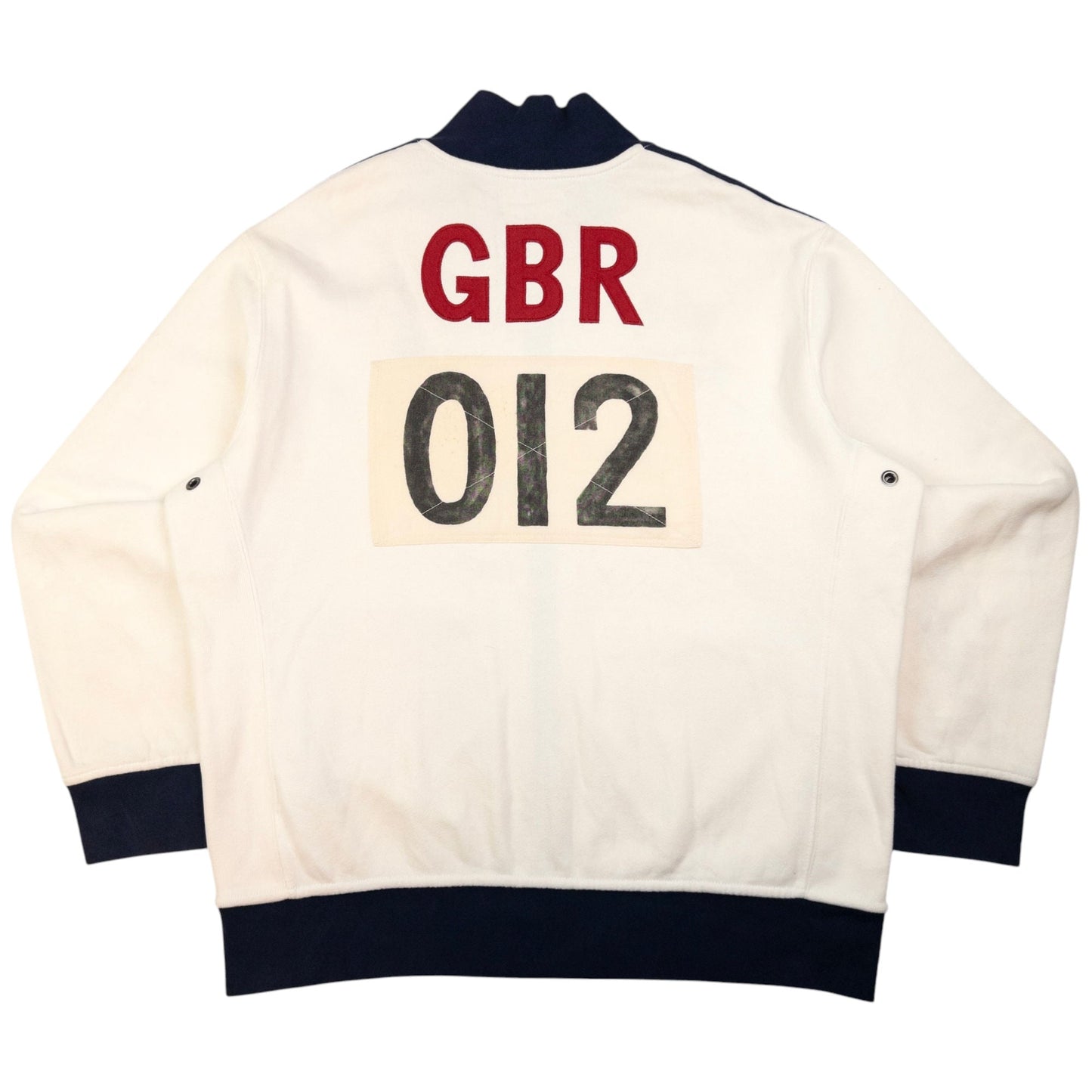 Vintage Polo Ralph Lauren GB Track & Field Championship Zip Up Sweatshirt Size XL