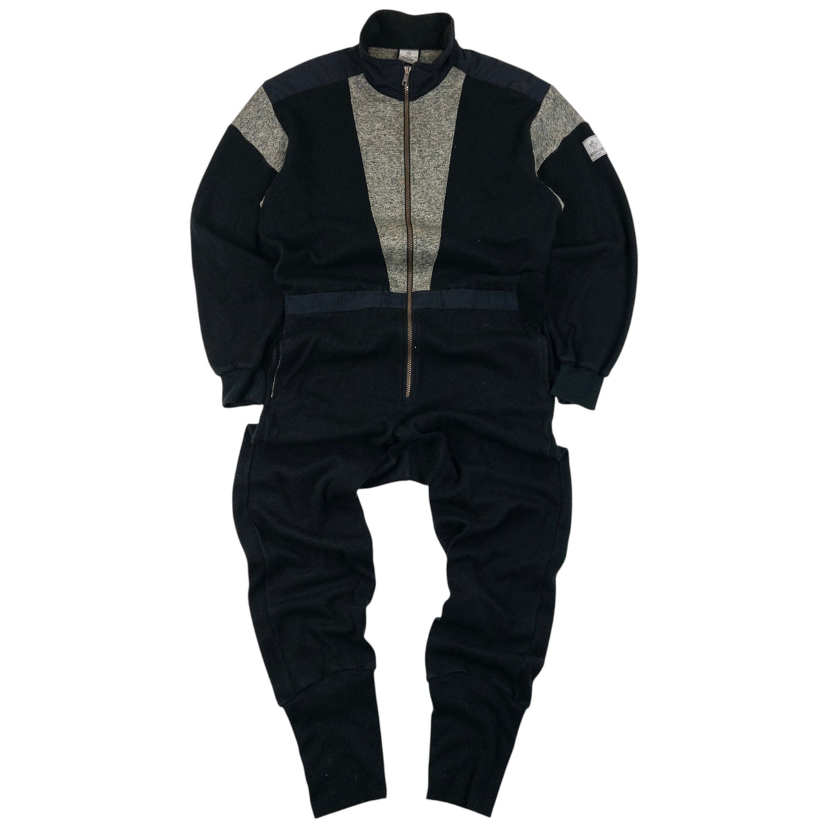 Vintage 90s Moncler One-Piece Jumpsuit Size L | Large, Black