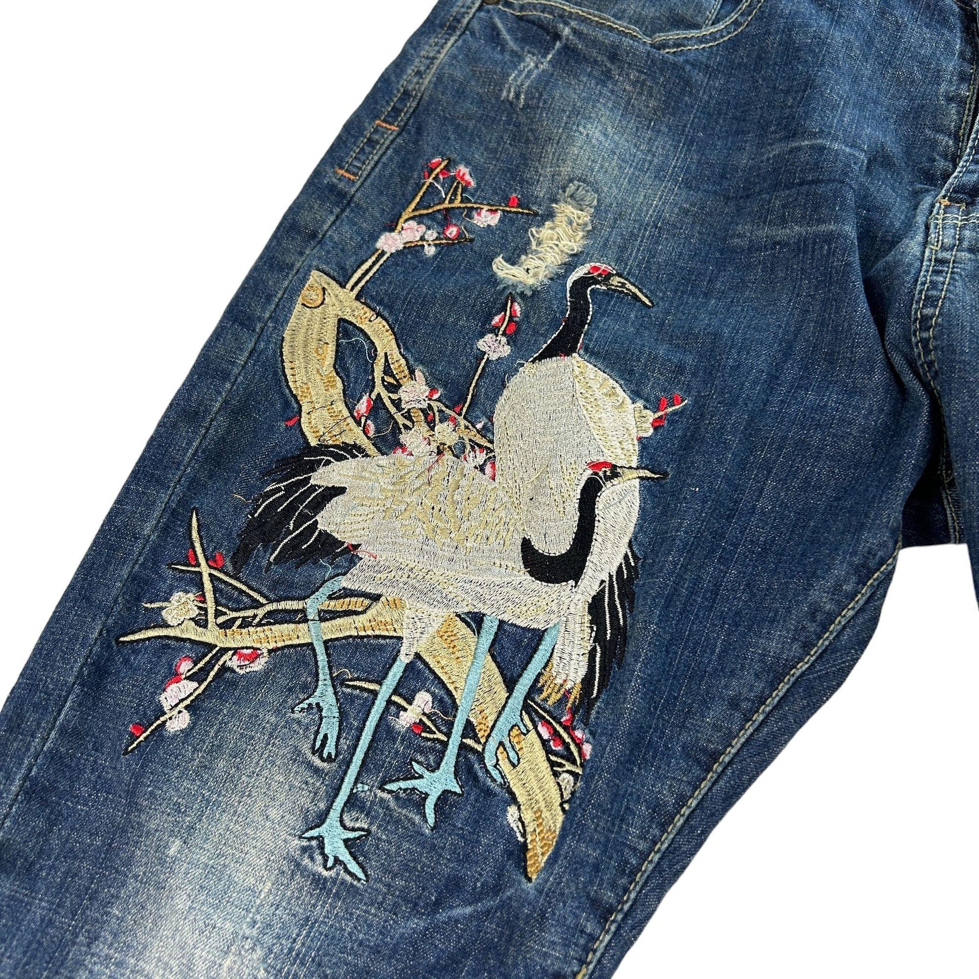 Vintage Krane Japanese Denim Jeans Size W32 - Known Source