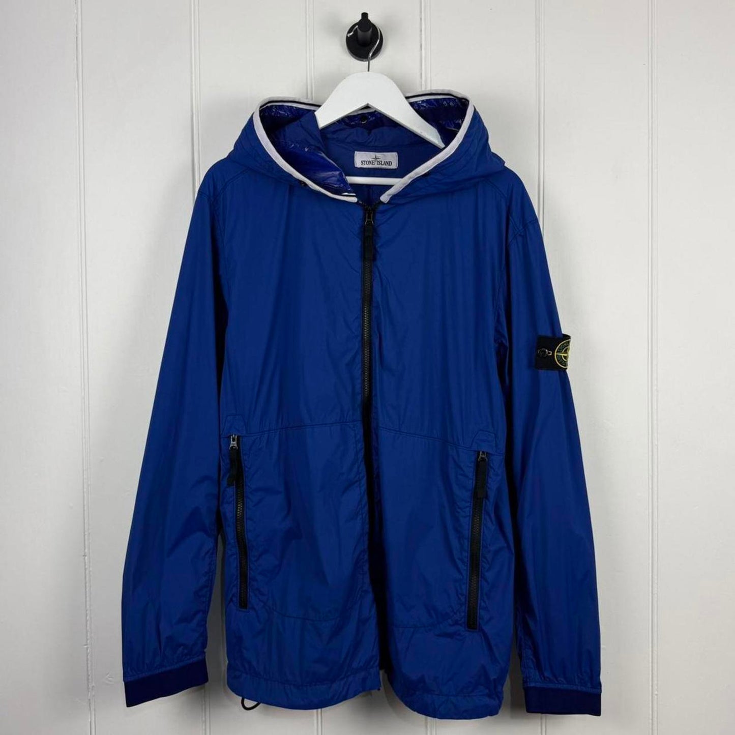 Stone Island Skin Touch Nylon-TC Jacket Blue (XL) | Extra Large, Blue