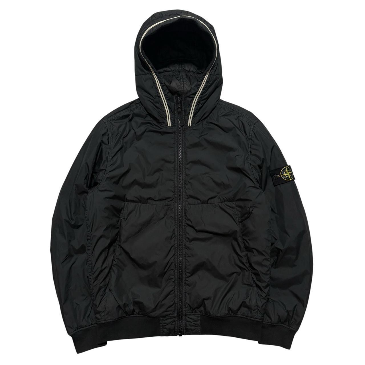 Stone Island Garment Dyed Crinkle Reps Jacket | Large, Black