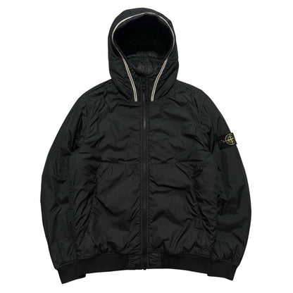 Stone Island Garment Dyed Crinkle Reps Jacket | Large, Black