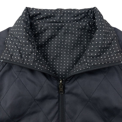 Vintage 2000s Burton iDiom Gray Scale Series Reversible Quilted Jacket Size S | Small, Black