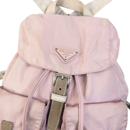 Vintage 2000s Prada Bucket Backpack | O/S, Pink