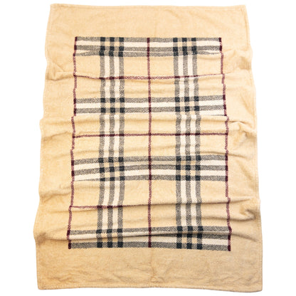 Vintage 2000s Burberry Nova Check Beach Towel | O/S, Beige