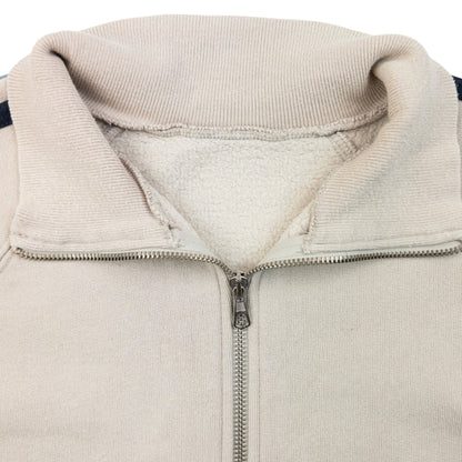 Vintage 2000s Dolce & Gabbana Zip Up Sweatshirt Size M | Medium, Cream