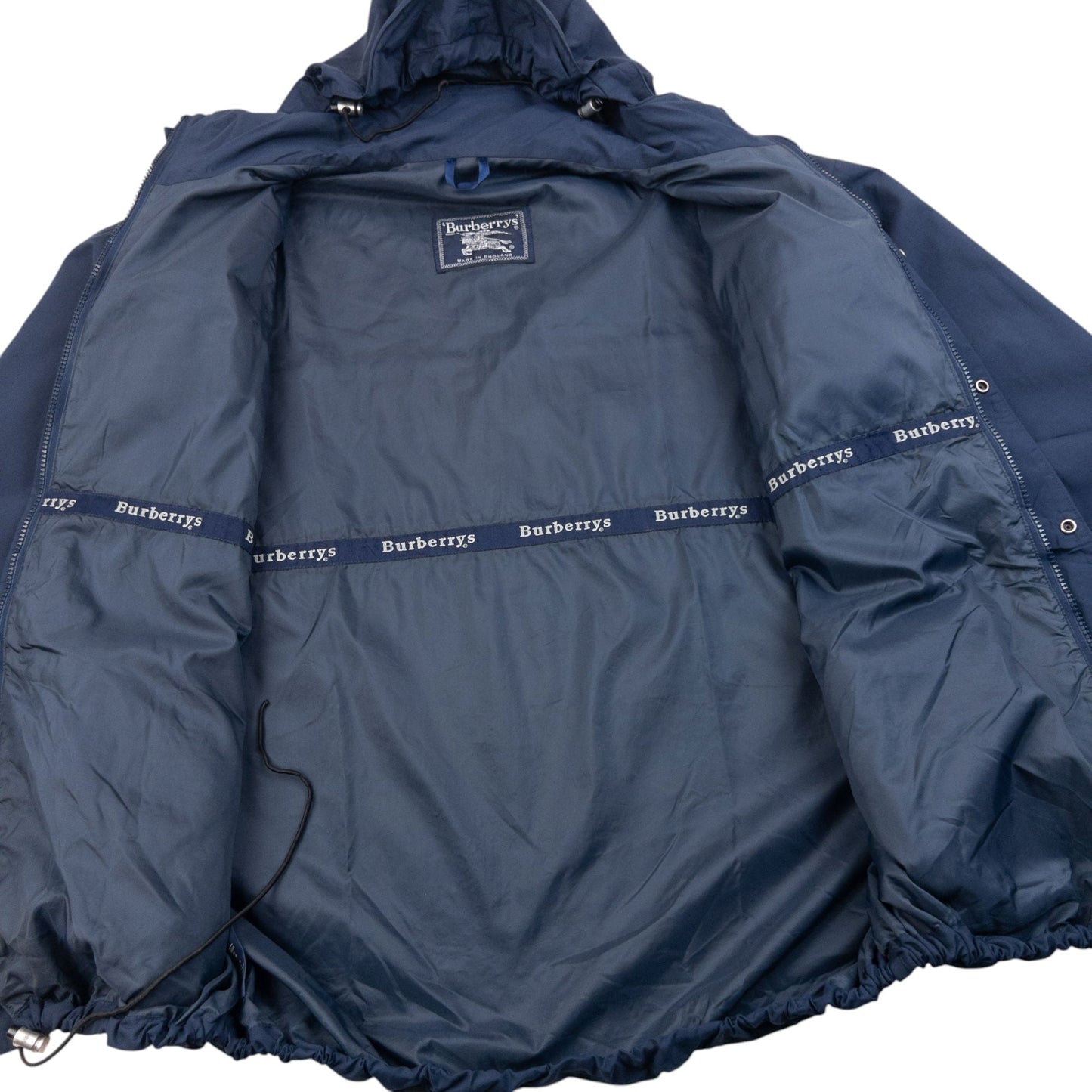 Vintage 90s Burberry Zip Up Jacket Size XL | XL, Navy