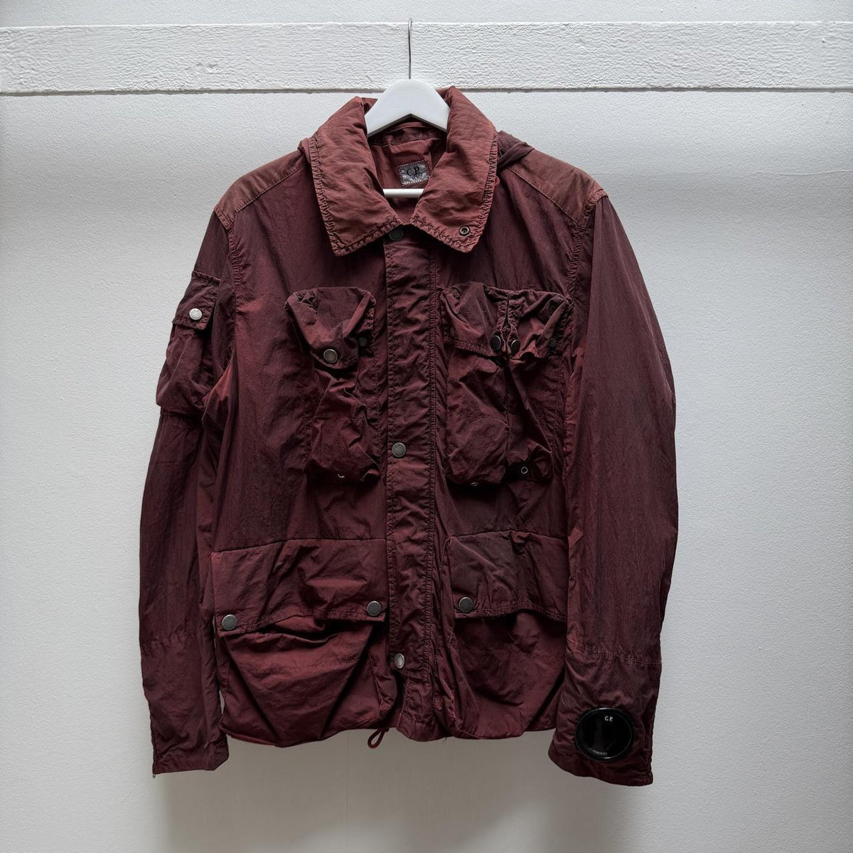 CP Company Mille Miglia Multi Pocket Jacket (M/L) | Medium, Red