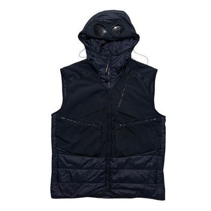 CP Company Goggle Down Gilet | XL, Navy