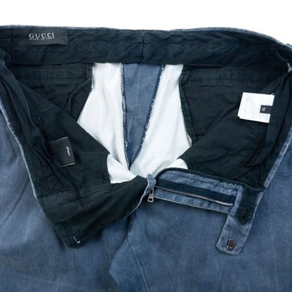 Vintage 2000s Gucci College Trousers Size W35 | W35, Blue