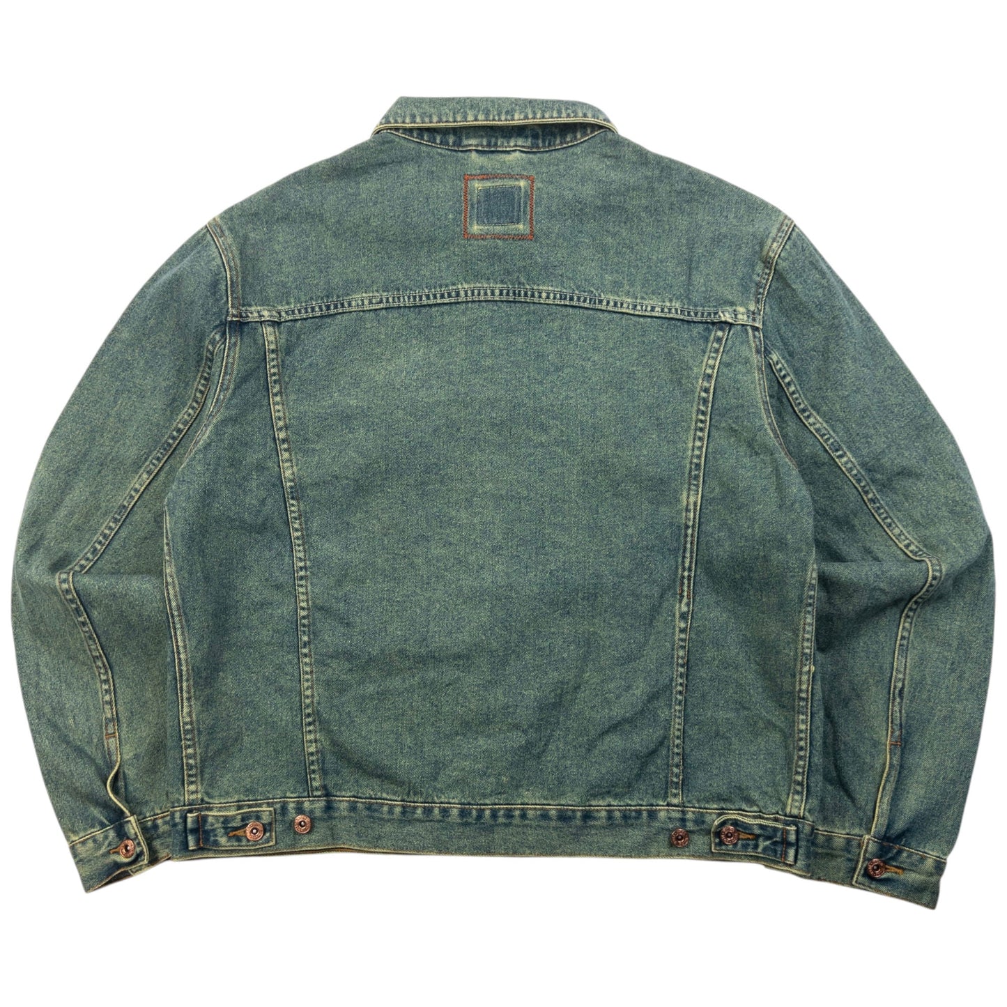 Vintage 90s Hugo Boss Button Up Denim Jacket Size S | Small, Blue