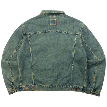 Vintage 90s Hugo Boss Button Up Denim Jacket Size S | Small, Blue