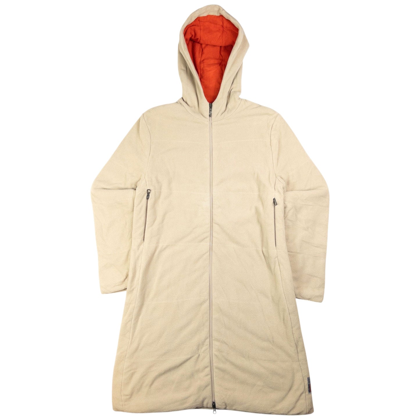 Vintage Moncler Longline Zip Up Fleece Jacket Womens Size M