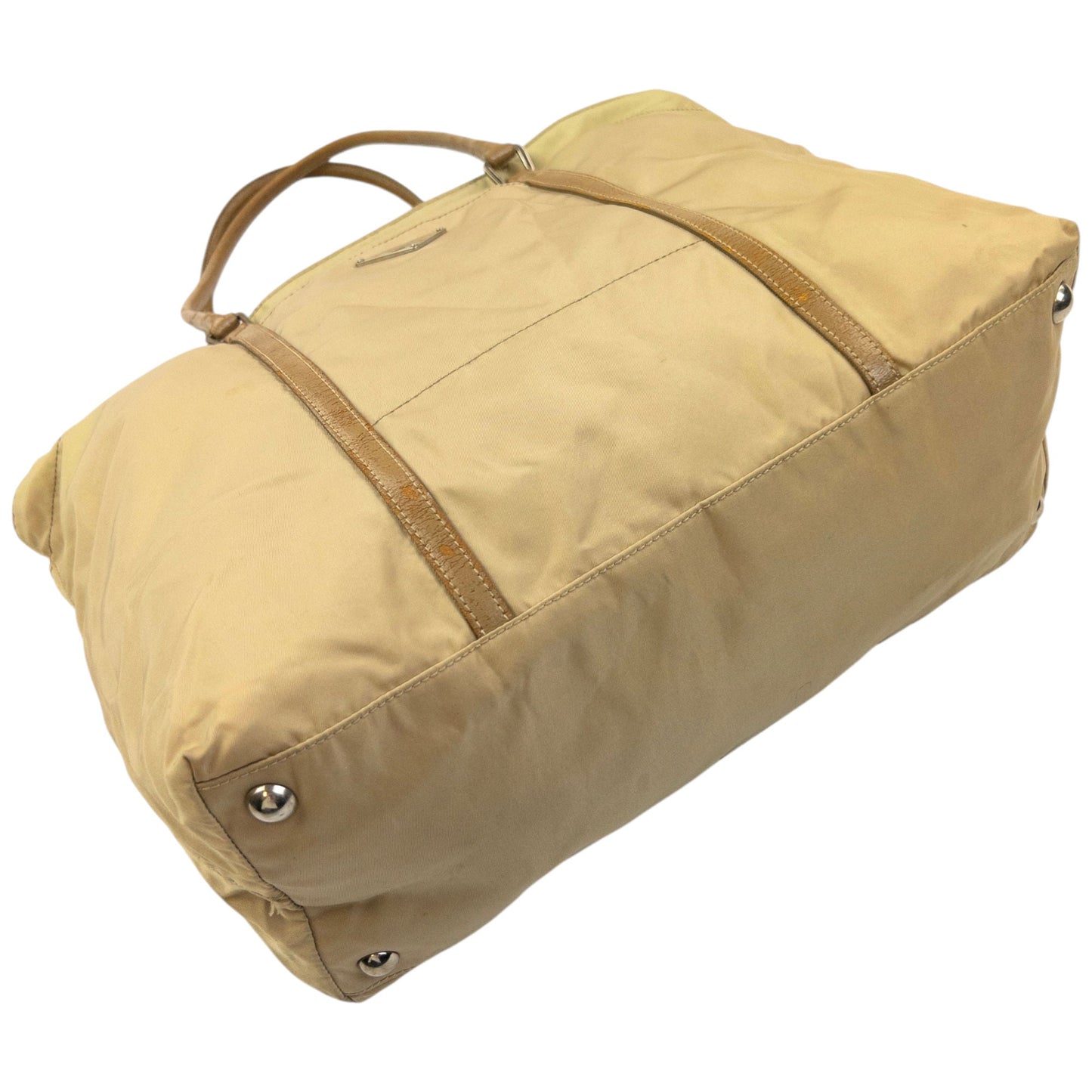 Vintage 2000s Prada Shoulder Bag | O/S, Beige