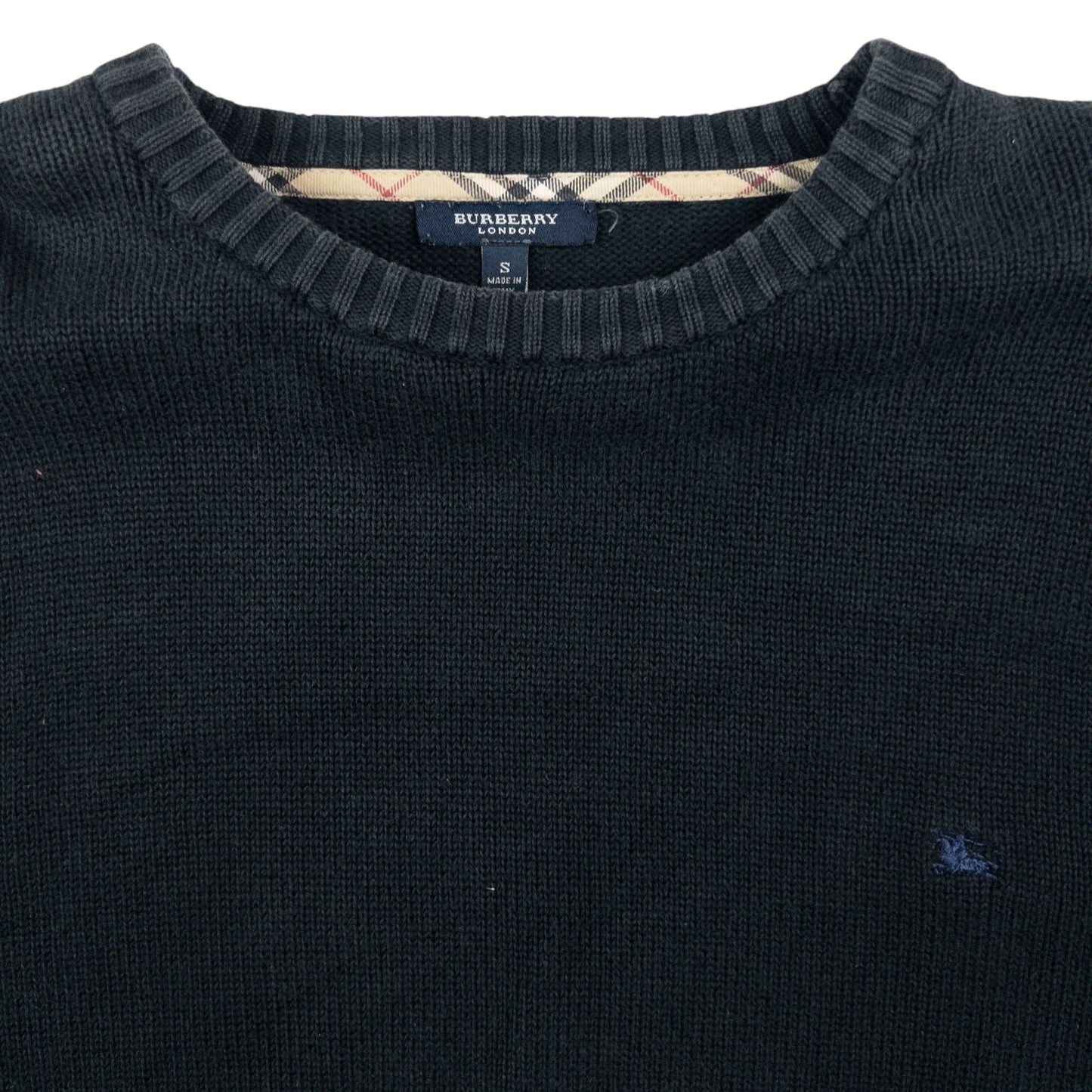 Vintage Burberry Knit Jumper Size S