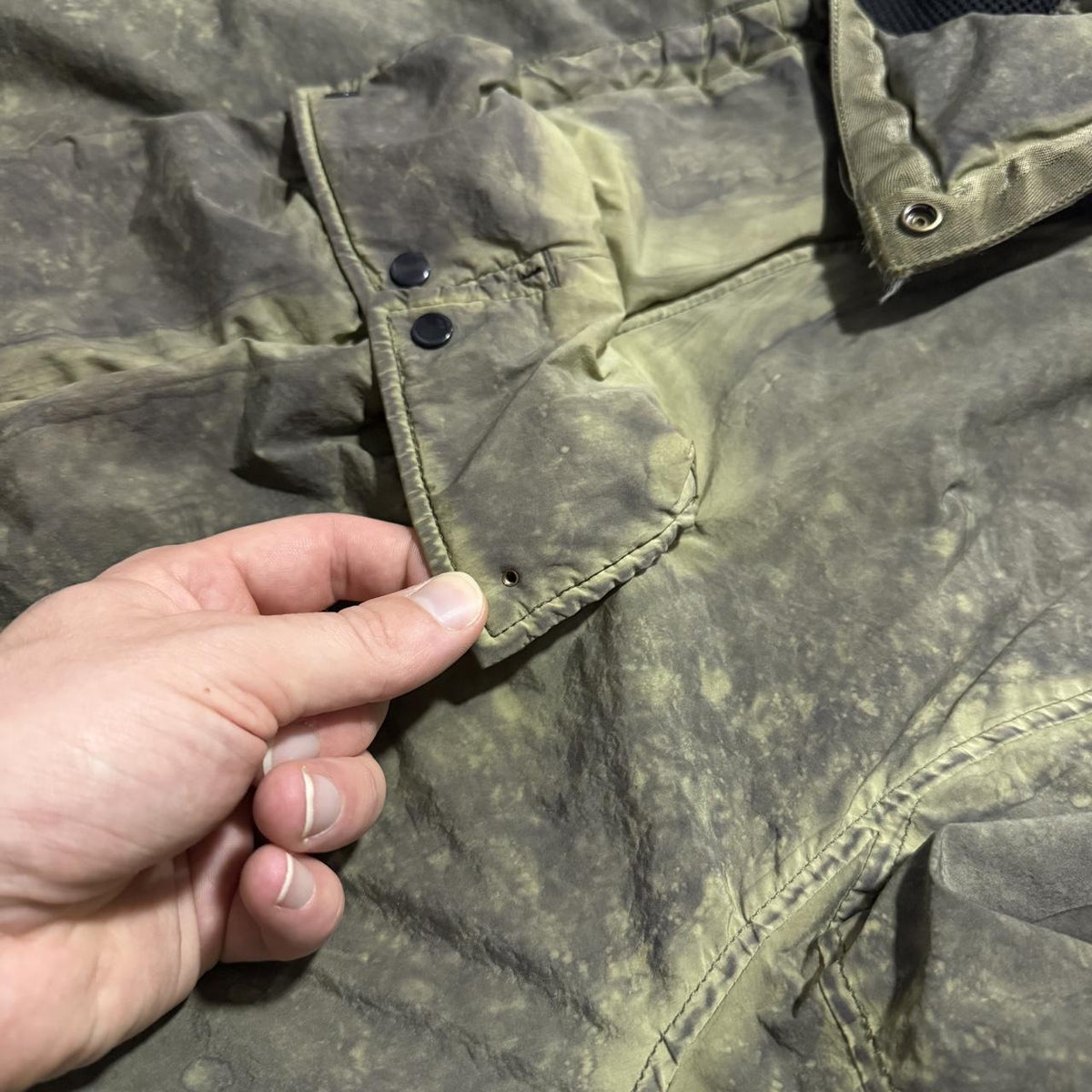 CP Company Re-Colour Goggle Jacket | Large, Olive