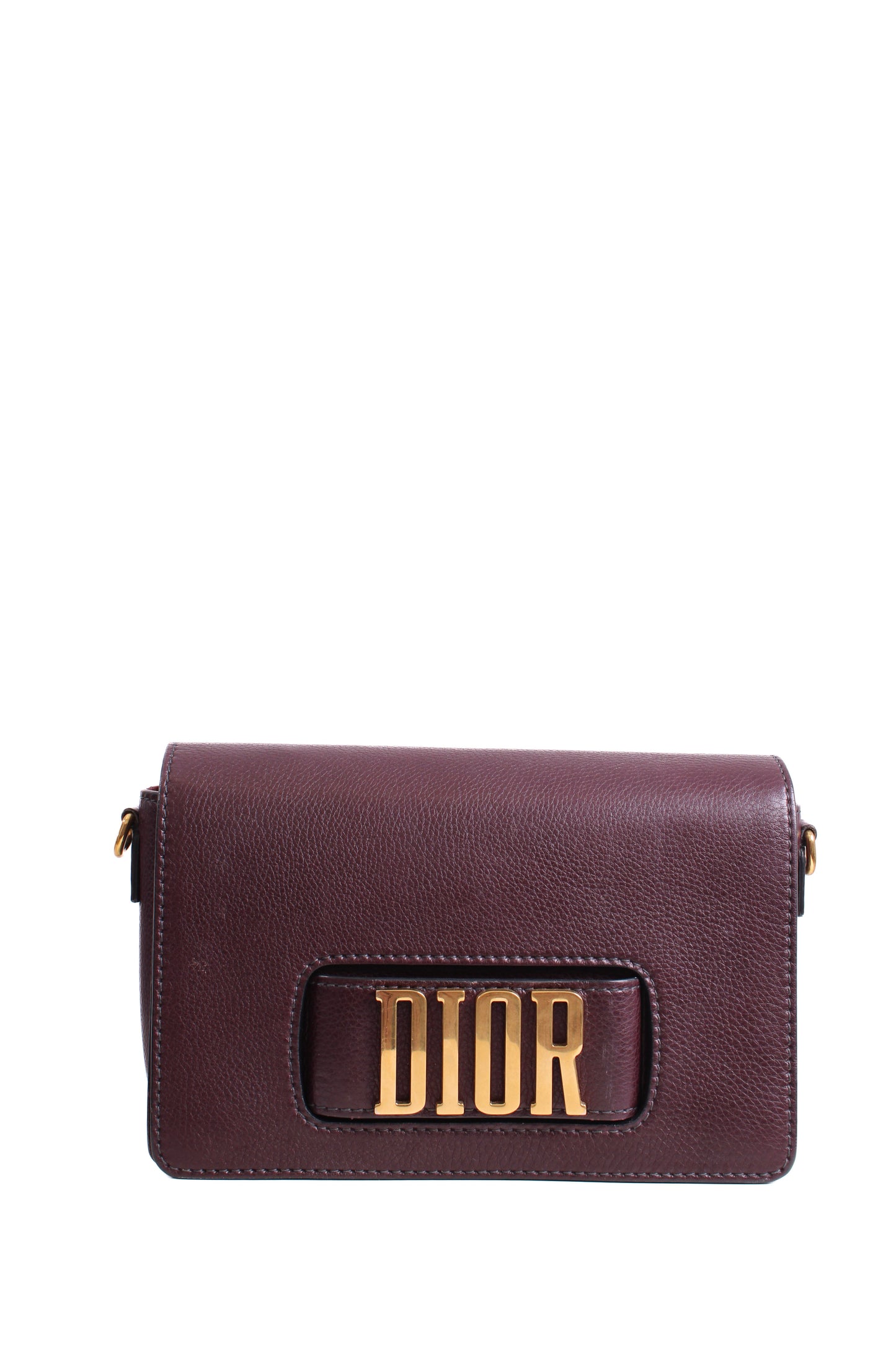 Christian Dior Dio(r)evolution Flap Bag Burgundy | O/S, Burgundy