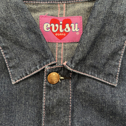 Evisu Donna Seagull Denim Jacket - M