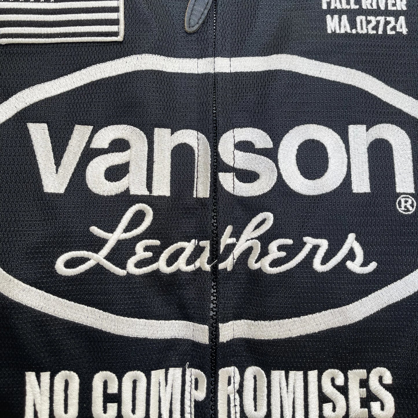 Vanson Leathers 'No Compromises' Mesh Racing Jacket - L