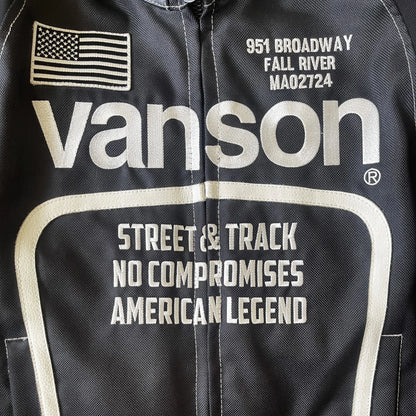Vanson Leathers Motorcycle Mesh Racing Jacket - M