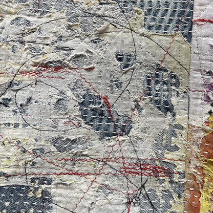 Boro Bandana Sashiko Distressed Jeans - W34"