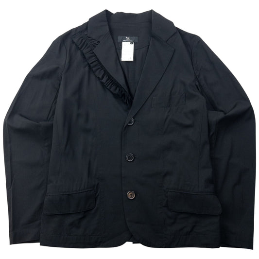 Vintage 2000s Yohji Yamamoto Lightweight Blazer Jacket Womens Size M | Medium, Black