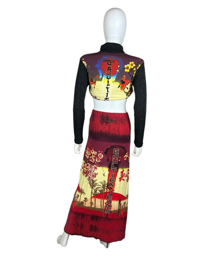 Jean Paul Gaultier S/S 1999 Venus de Milo skirt + top