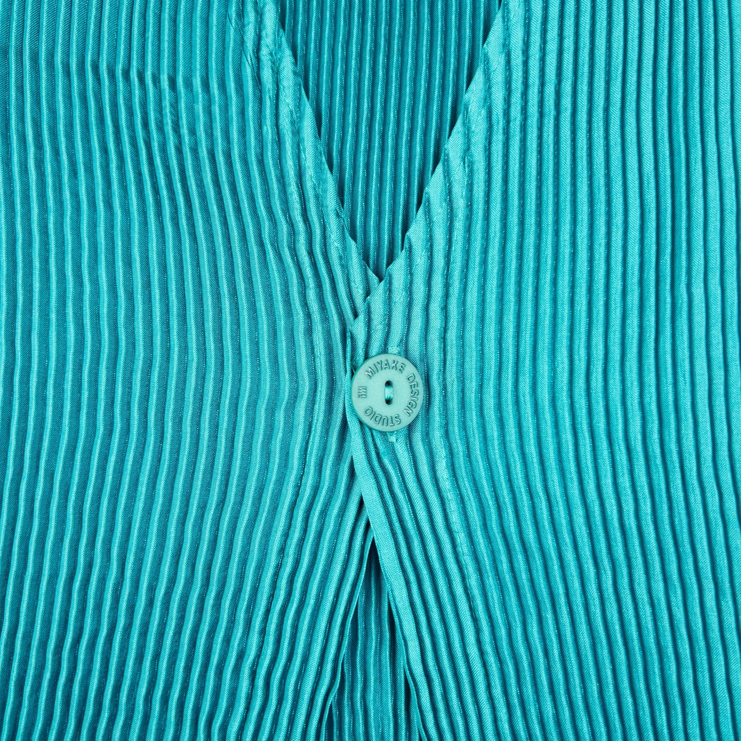 Vintage 90s Issey Miyake Pleated Longline Vest Dress Womens Size L | Large, Green