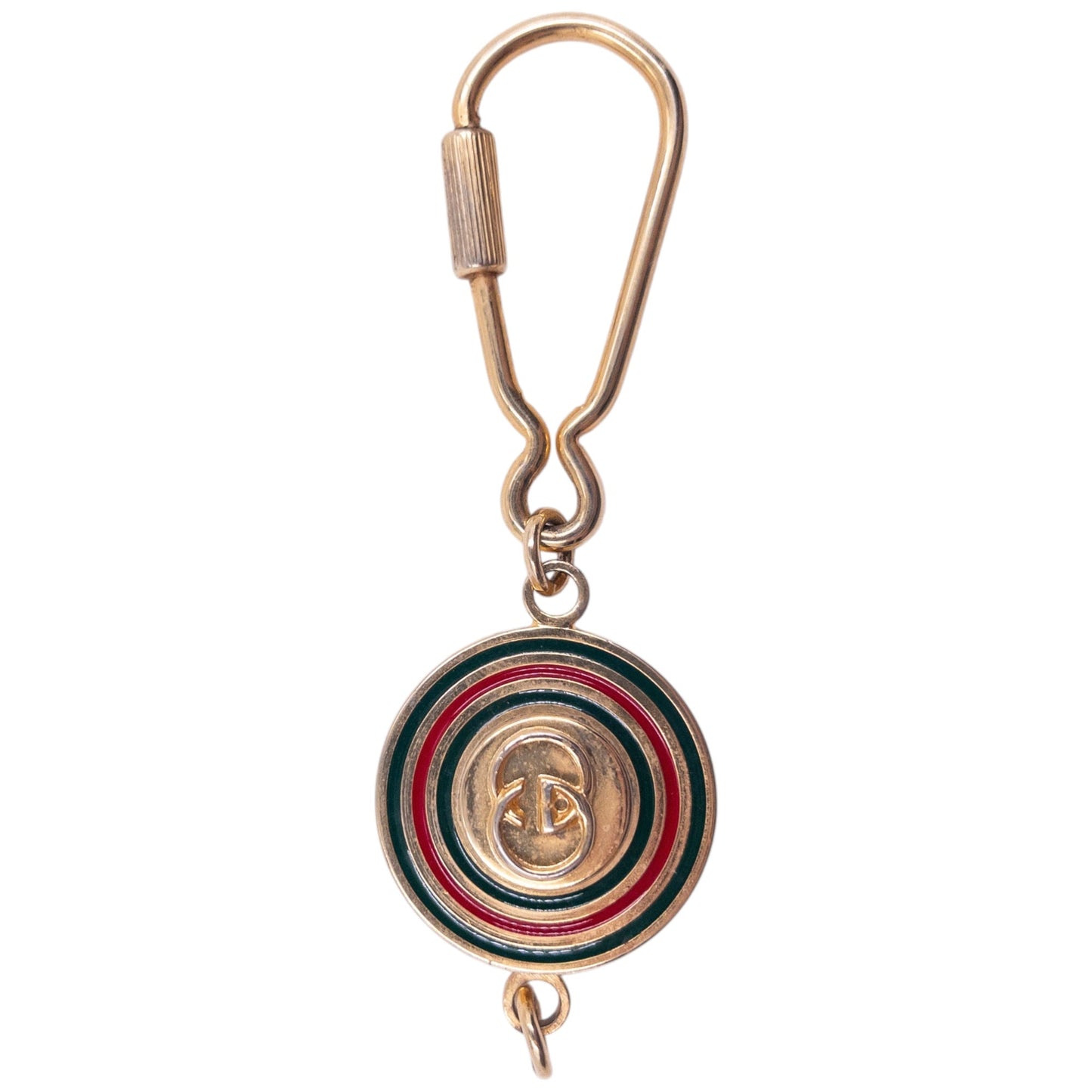 Vintage 80s Gucci Embossed Keychain | O/S, Multicoloured