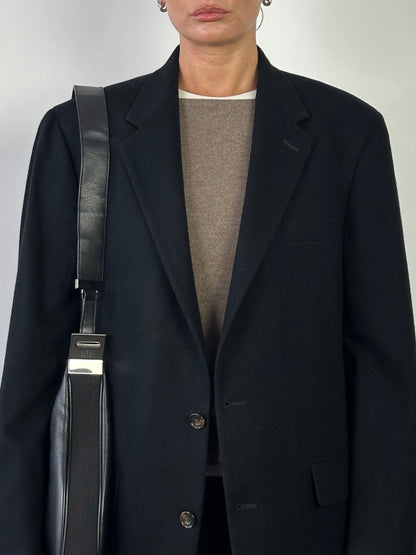 Vintage Pure Cashmere Single Breasted Blazer - XL