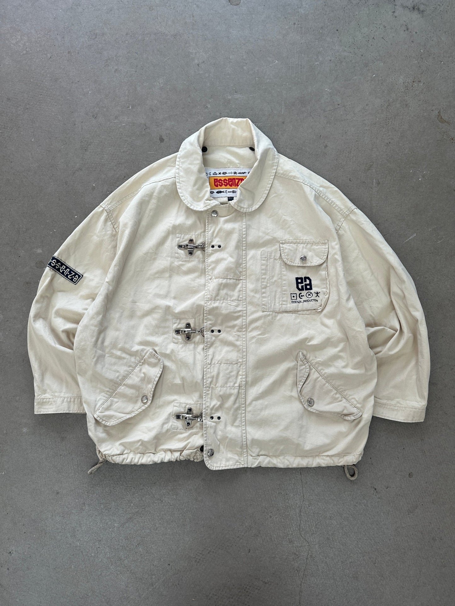 1990's Essenza Clasp Jacket - XL | Default Title, Red
