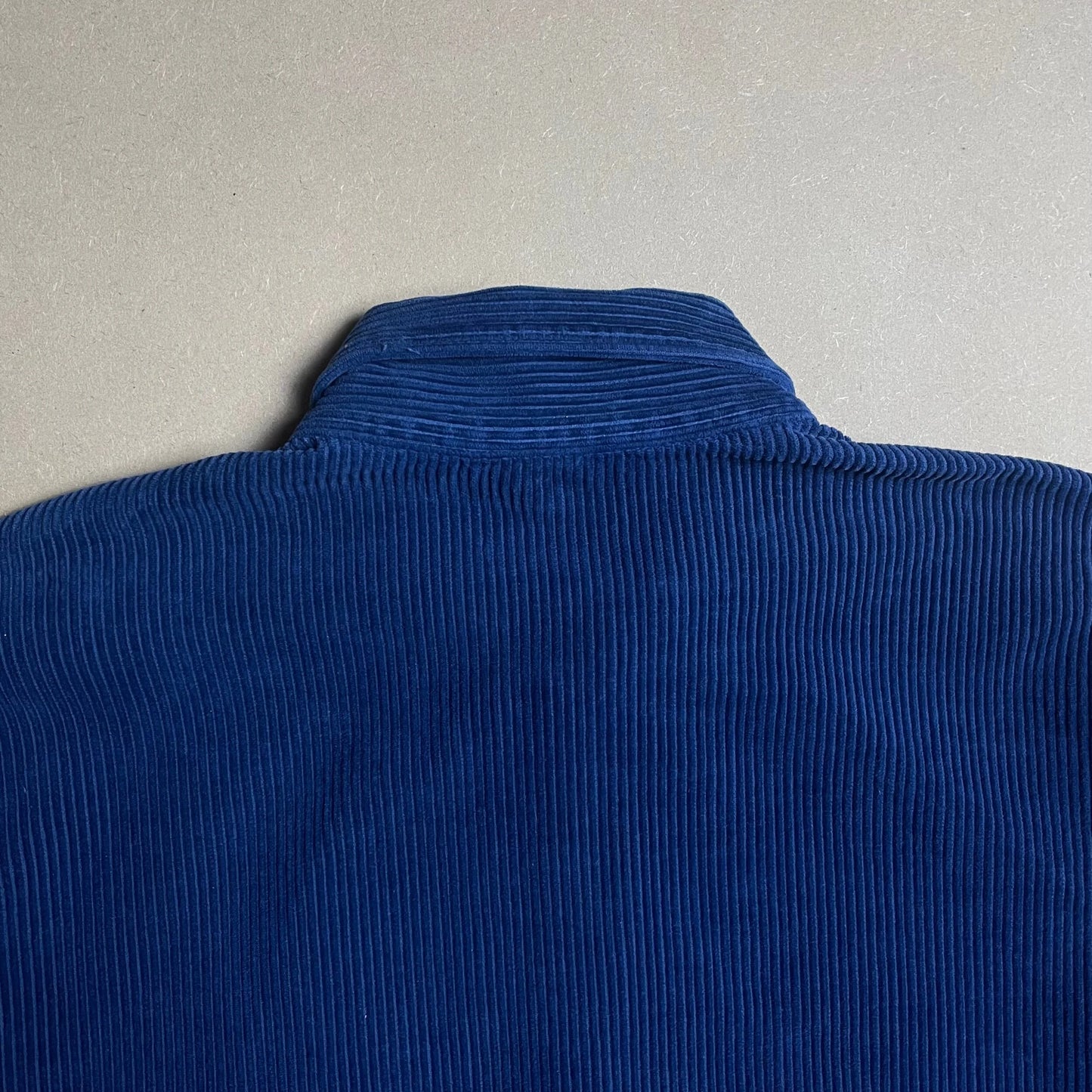 A/W 1994 Persian Blue Jumbo Corduroy Button Down Single Pocket Work Shirt