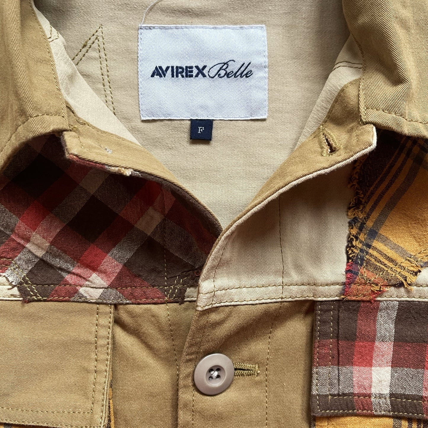 Avirex Patchwork Jacket - M