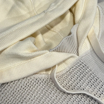 Stone Island SS/22 Center Logo Cotton Knitted Hoodie XL BNWT